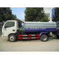 Dongfeng mini 5m3 hook lift truck 4x2 hydraulic lifter garbage truck